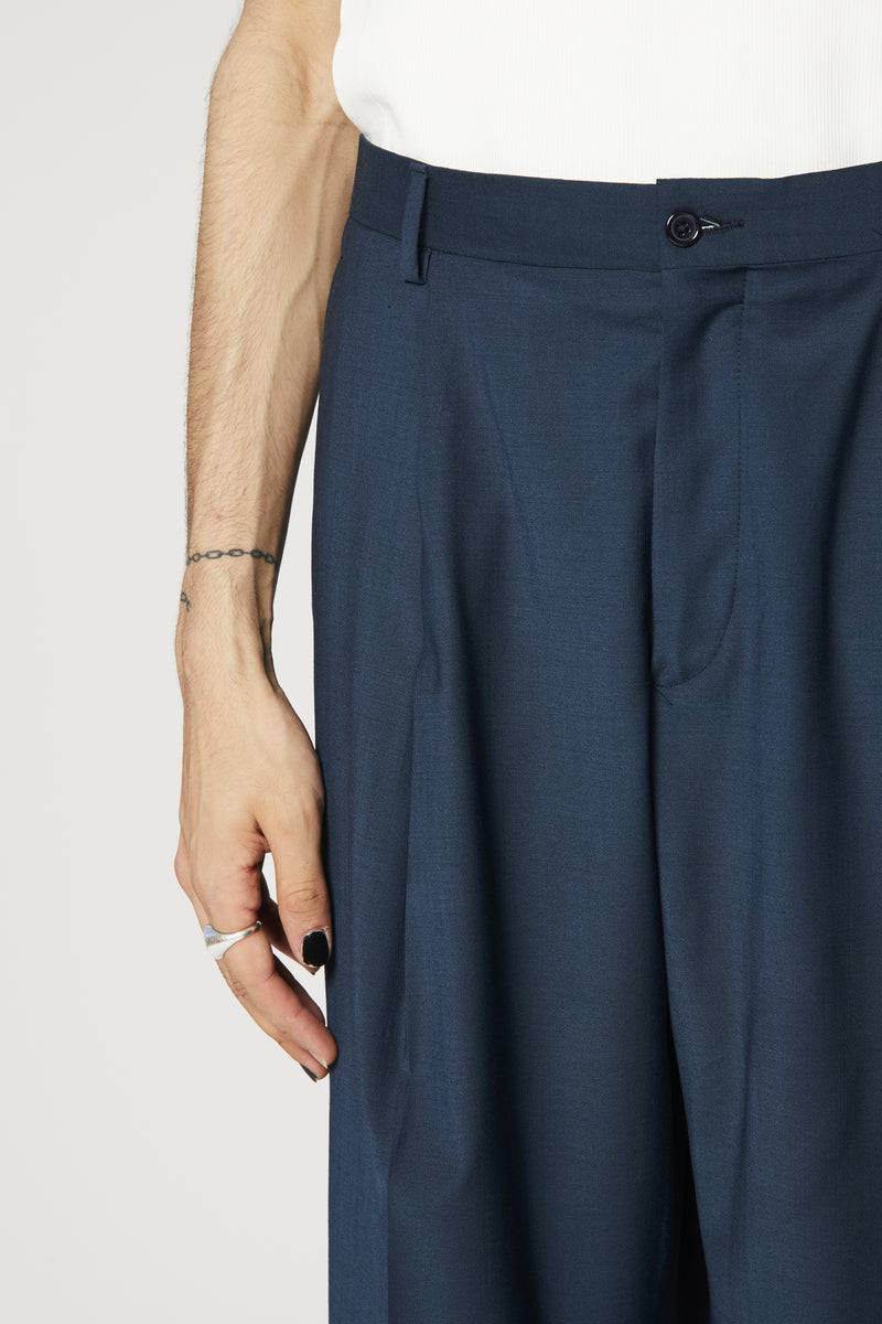 Paura EGON CLASSIC PANTS PETROLEUM