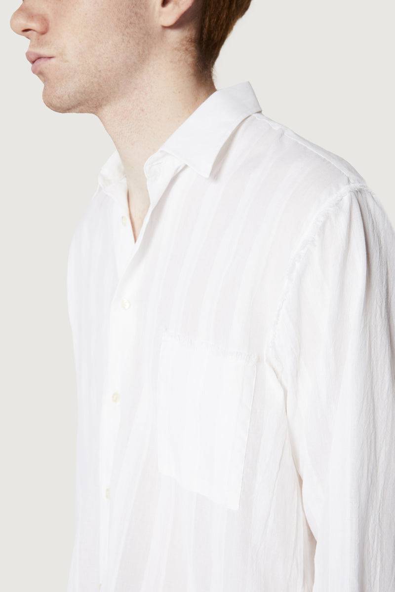 Paura ERZIN OVERSIZED SHIRT WHITE