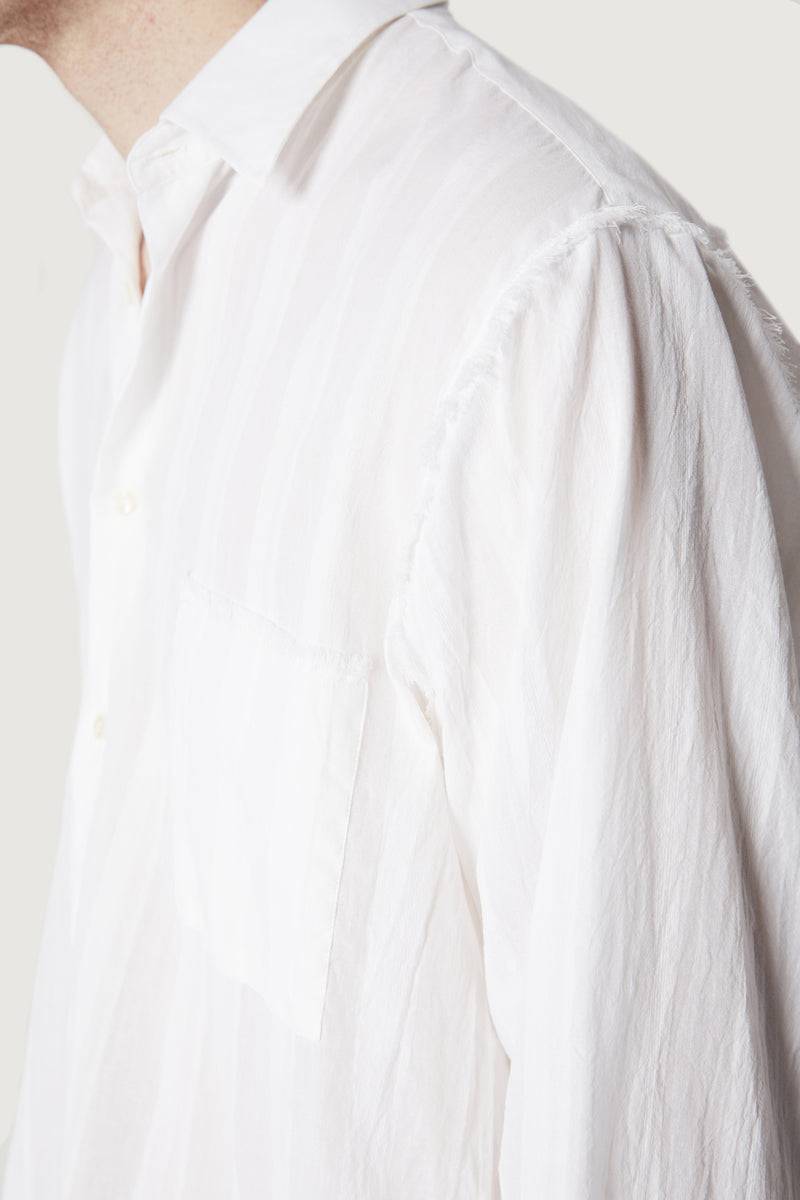 Paura ERZIN OVERSIZED SHIRT WHITE
