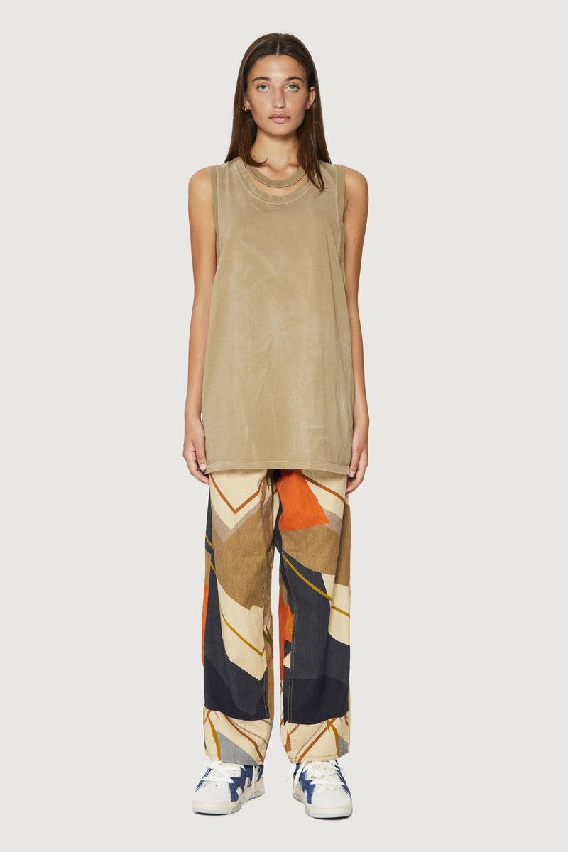 Paura HUGO TANK TOP MUD