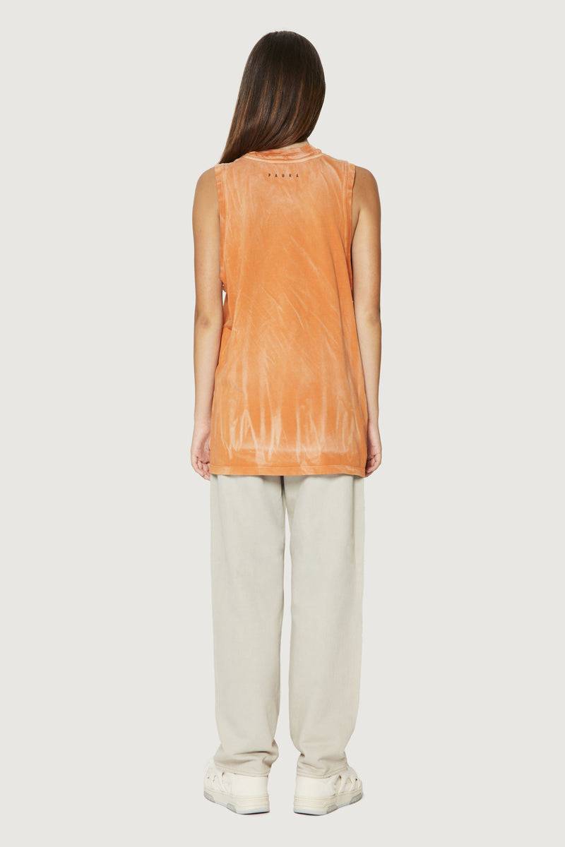 Paura HUGO TANK TOP ORANGE