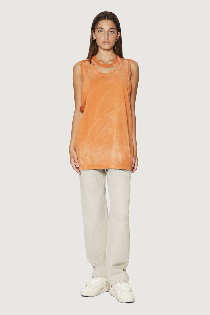 Paura HUGO TANK TOP ORANGE