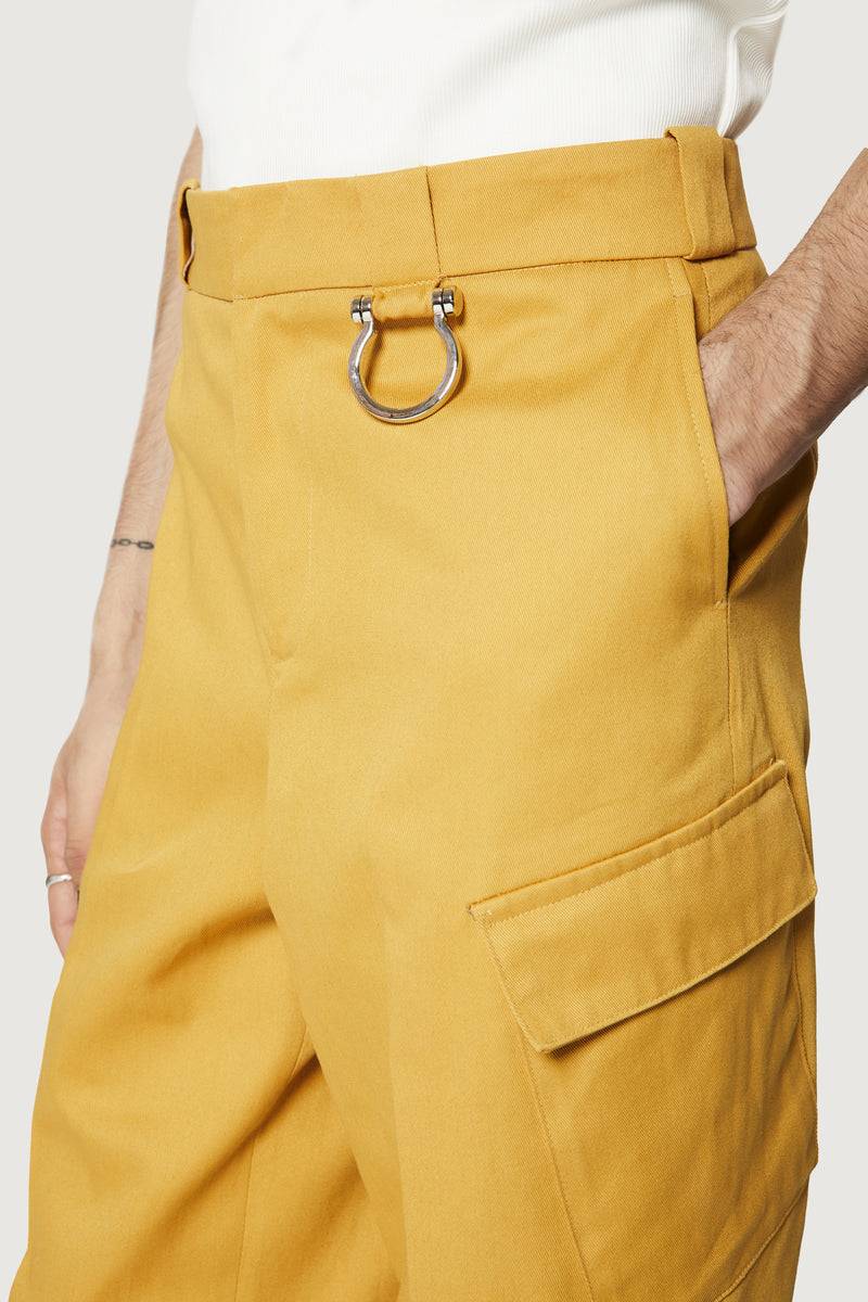 Paura JONIS CLASSIC PANTS OCHER