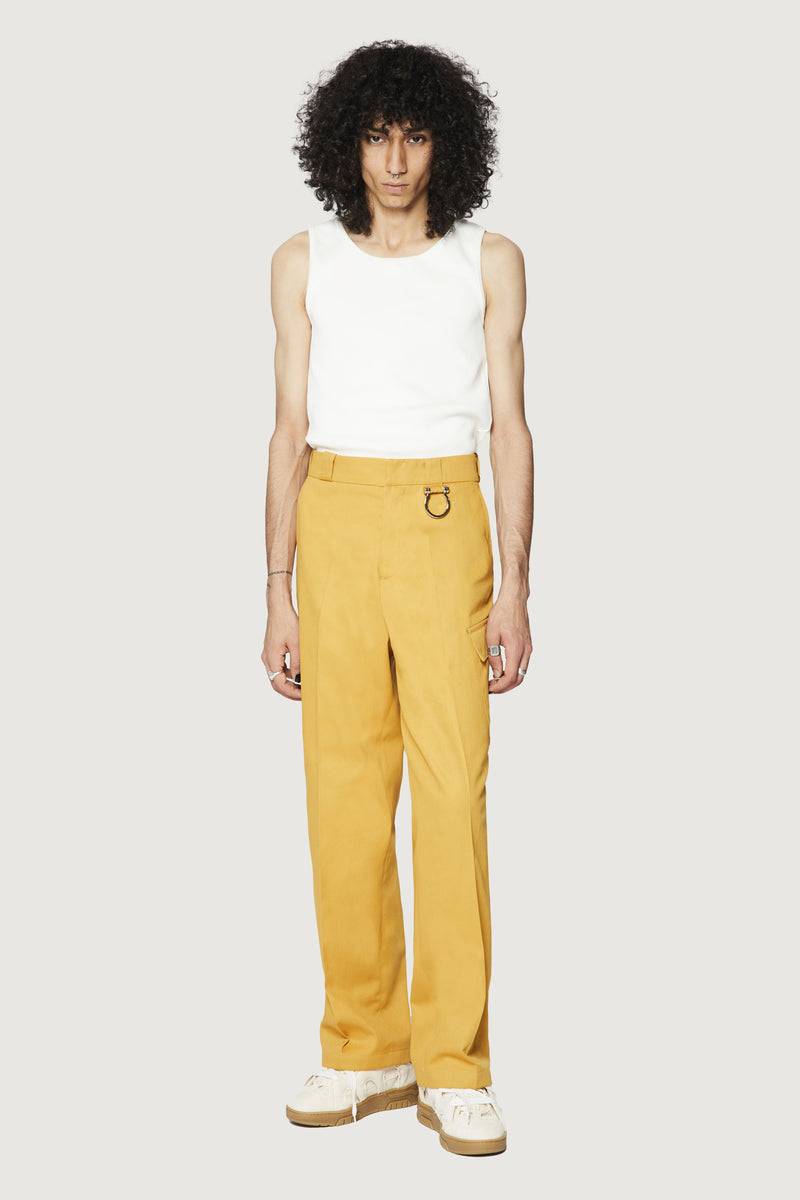 Paura JONIS CLASSIC PANTS OCHER