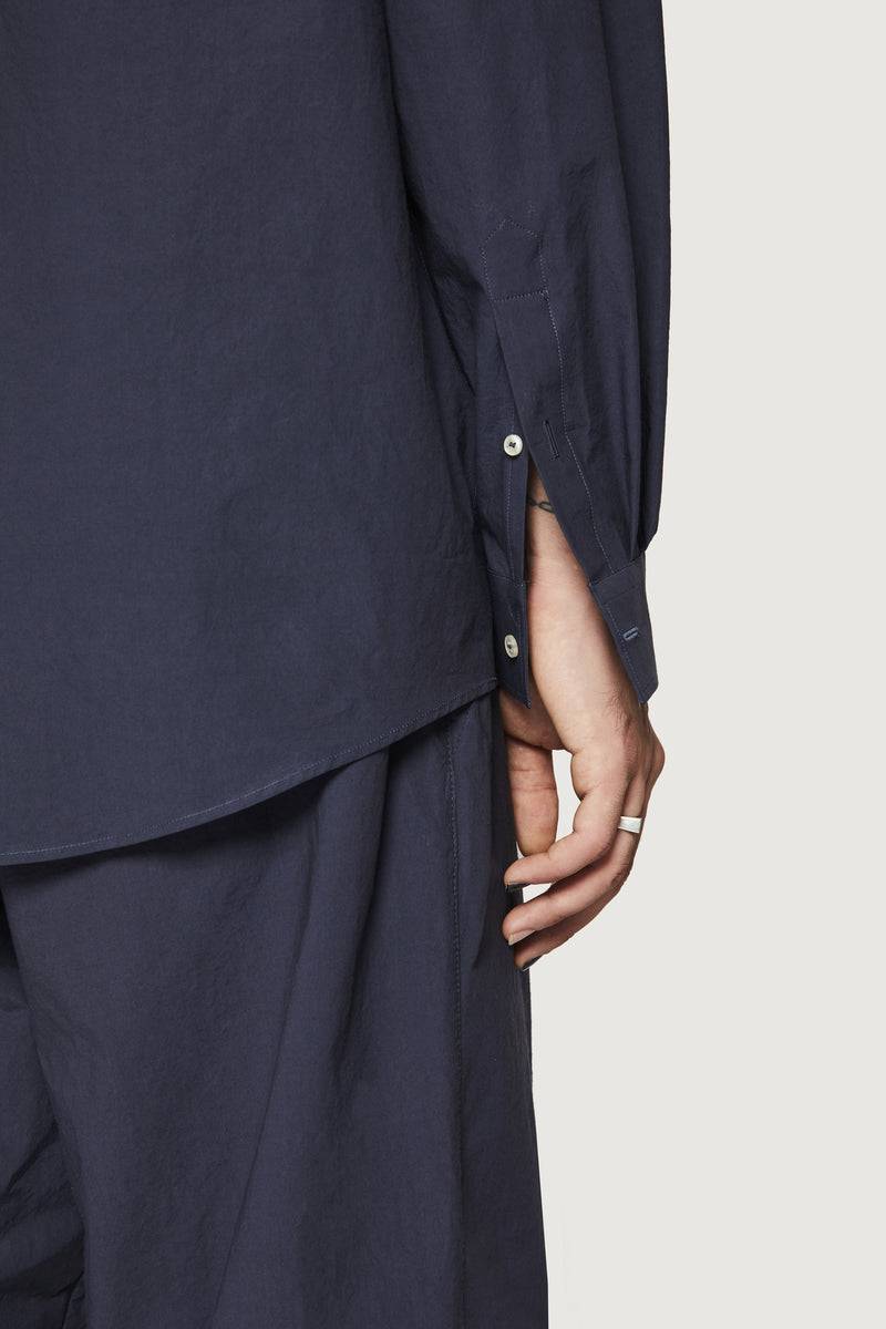 Paura KONIA OVERSIZED SHIRT DARK BLUE
