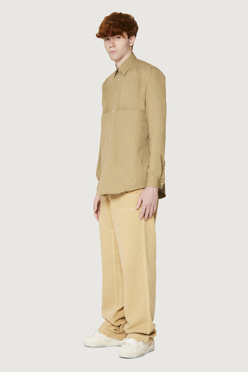 Paura KONIA OVERSIZED SHIRT MUD