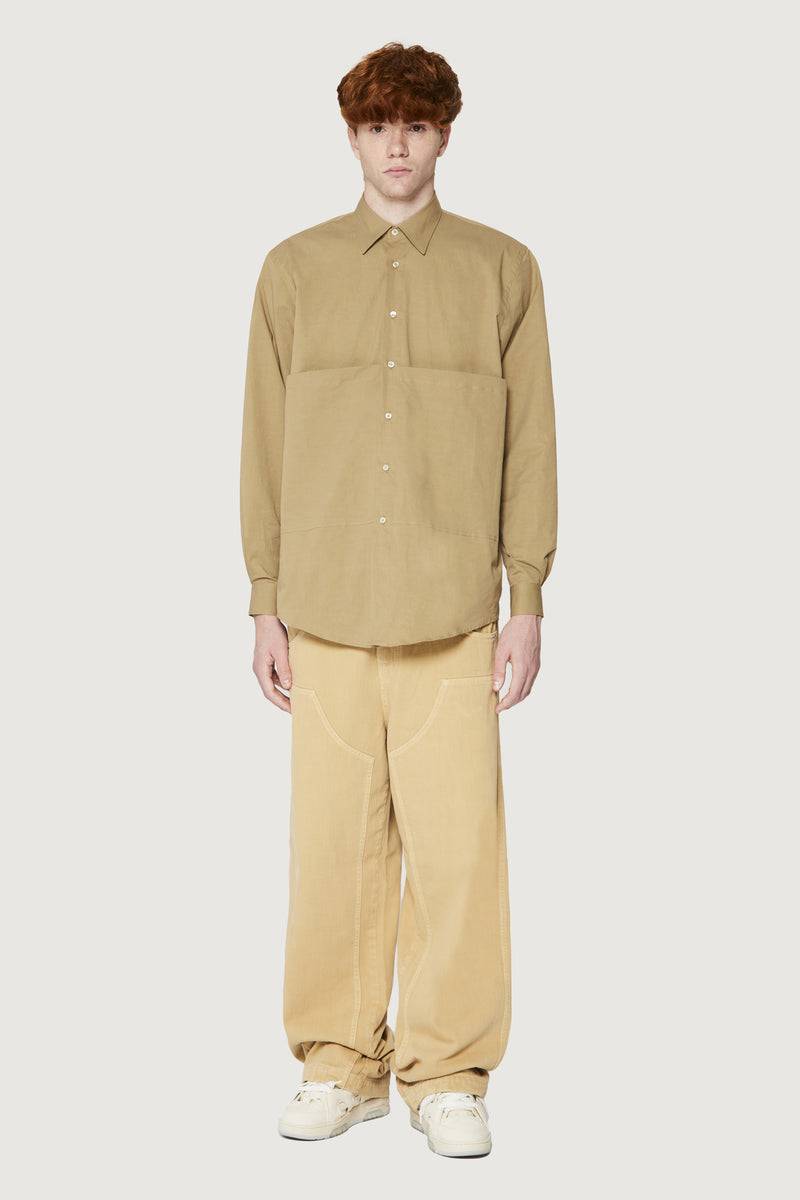 Paura KONIA OVERSIZED SHIRT MUD