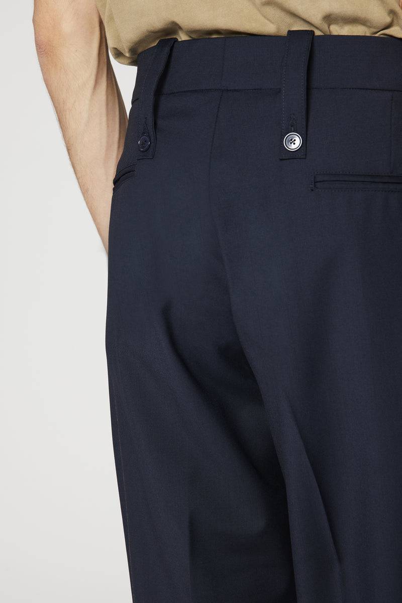 Paura KYROS CLASSIC PANTS DARK BLUE