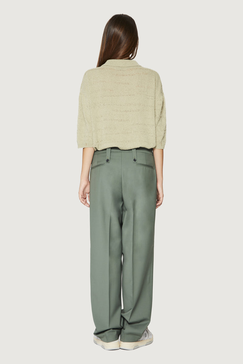 Paura KYROS CLASSIC PANTS SAGE