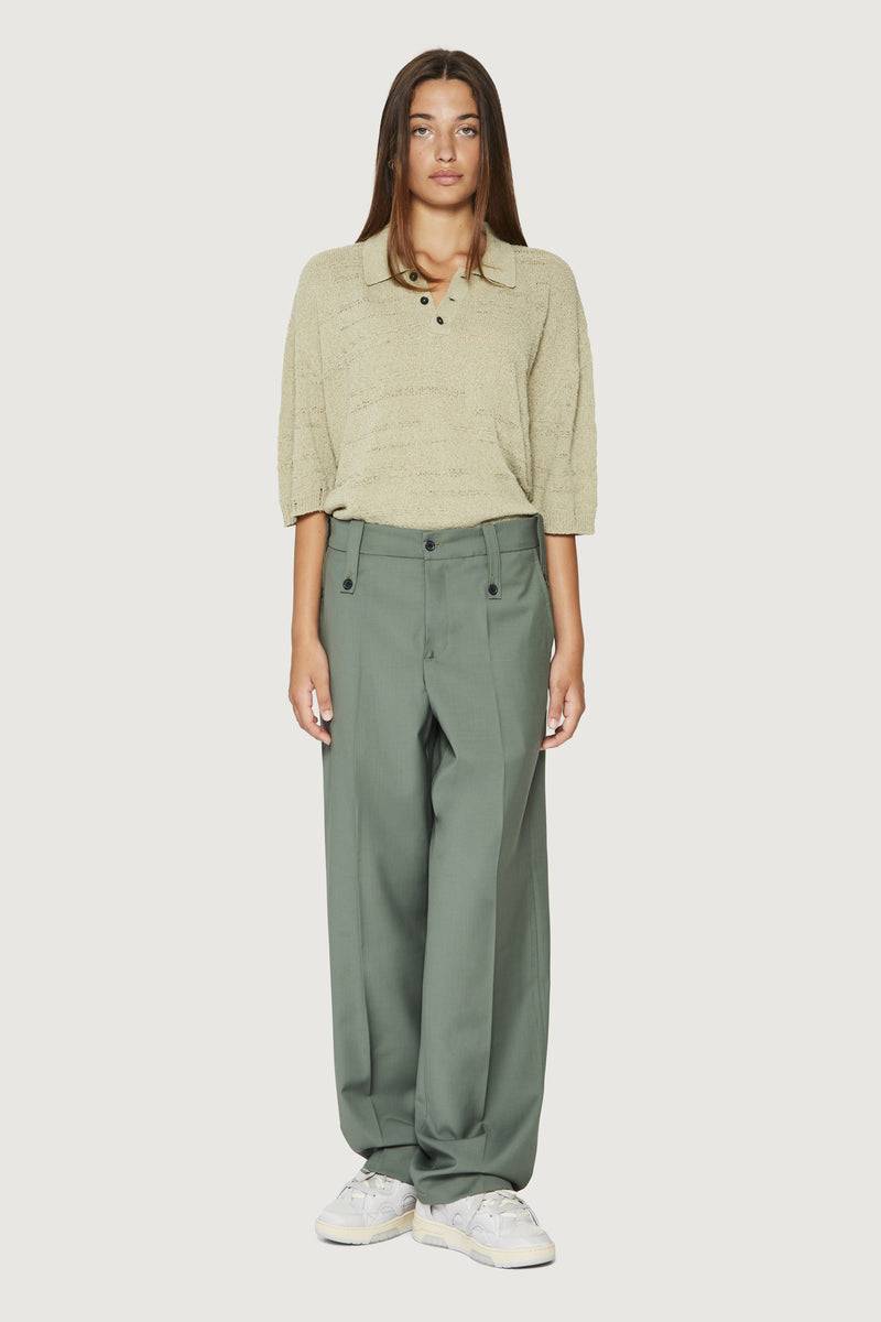 Paura KYROS CLASSIC PANTS SAGE