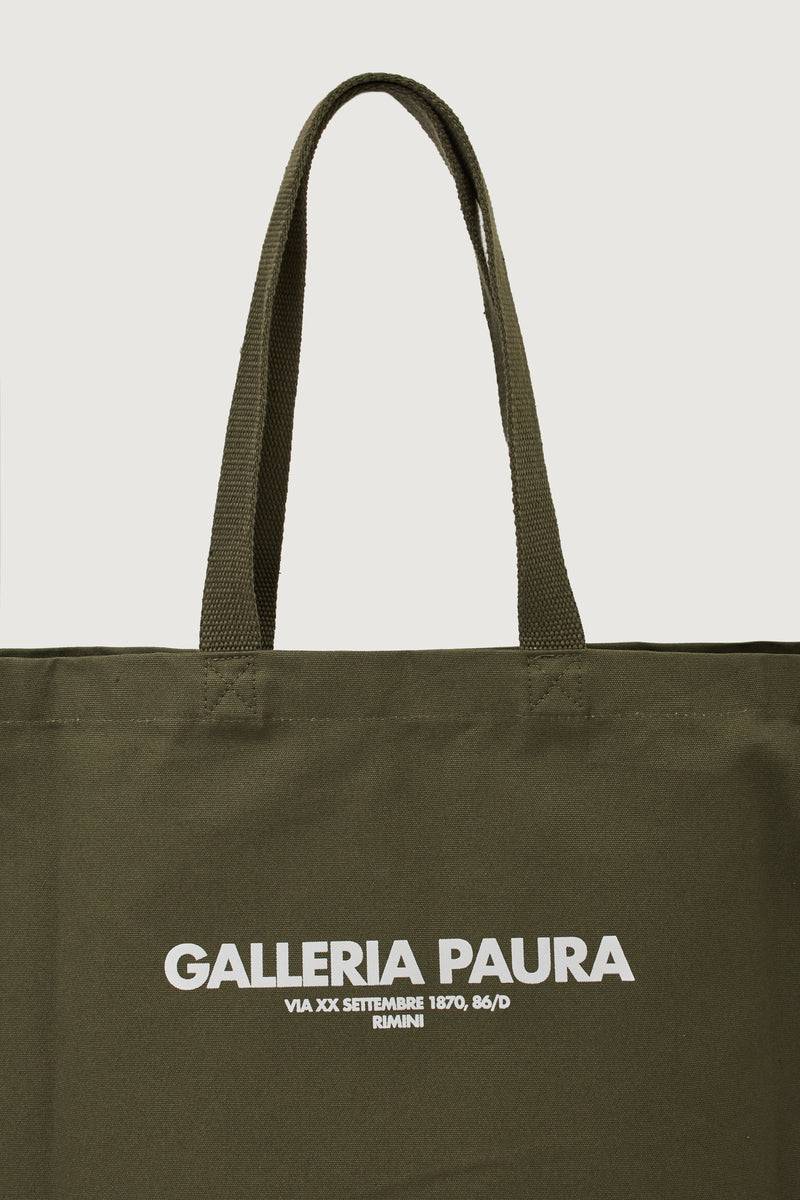Paura NORA TOTE BAG MILITARY GREEN