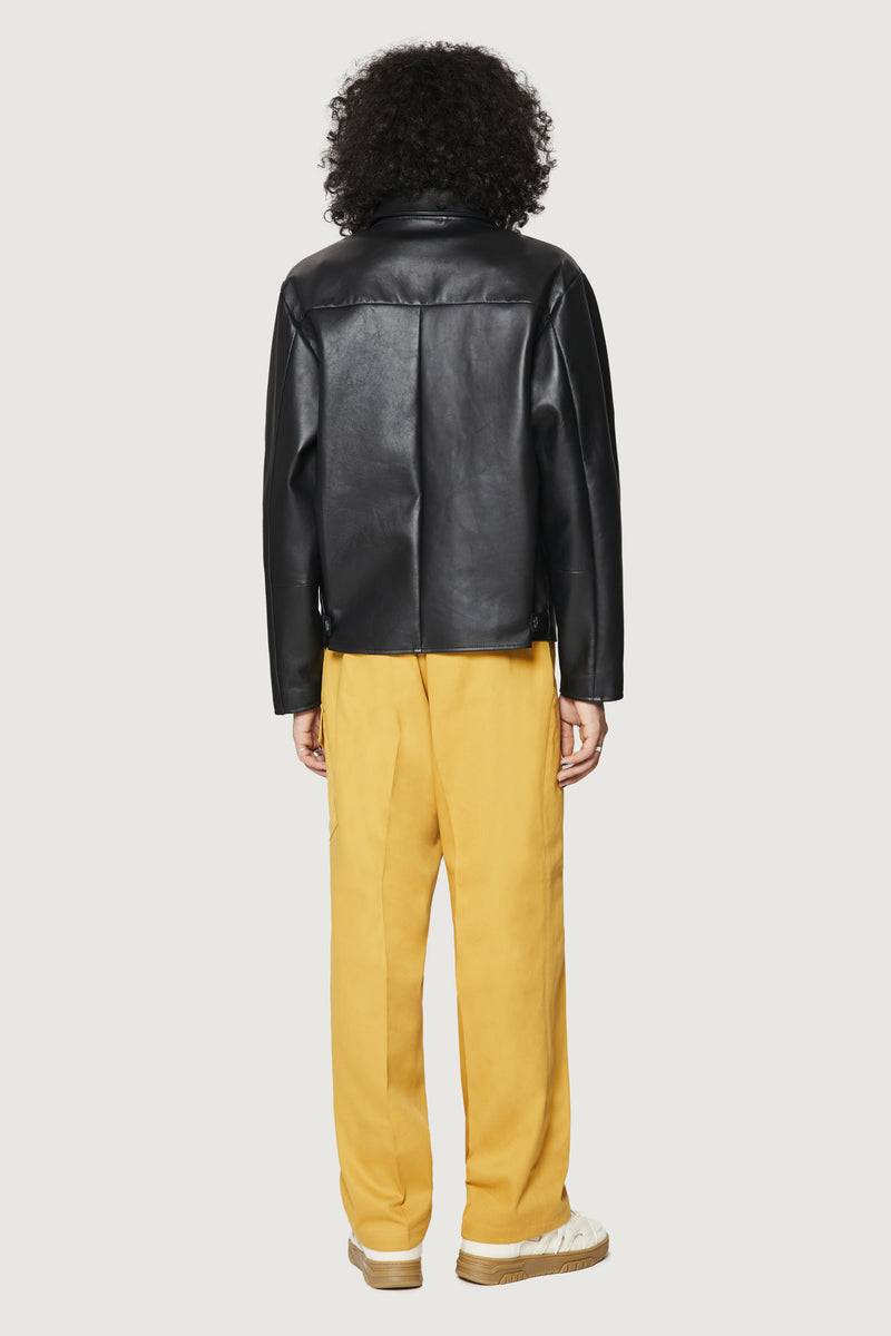 Paura RAFA LEATHER JACKET BLACK