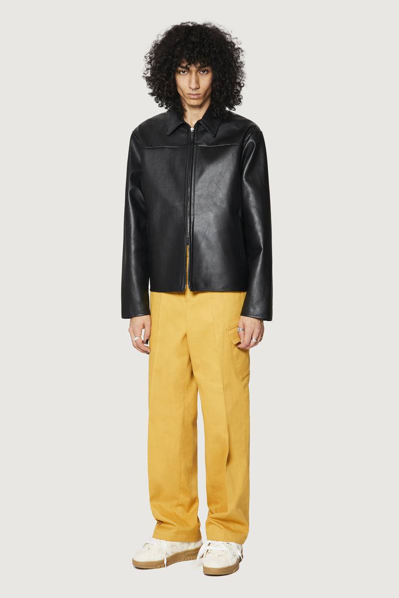 Paura RAFA LEATHER JACKET BLACK