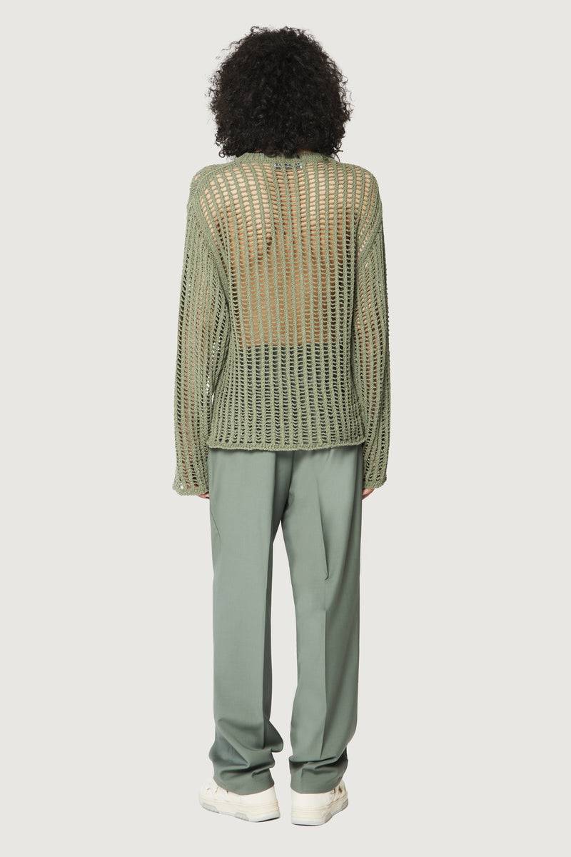 Paura RAOUL SWEATER GREEN