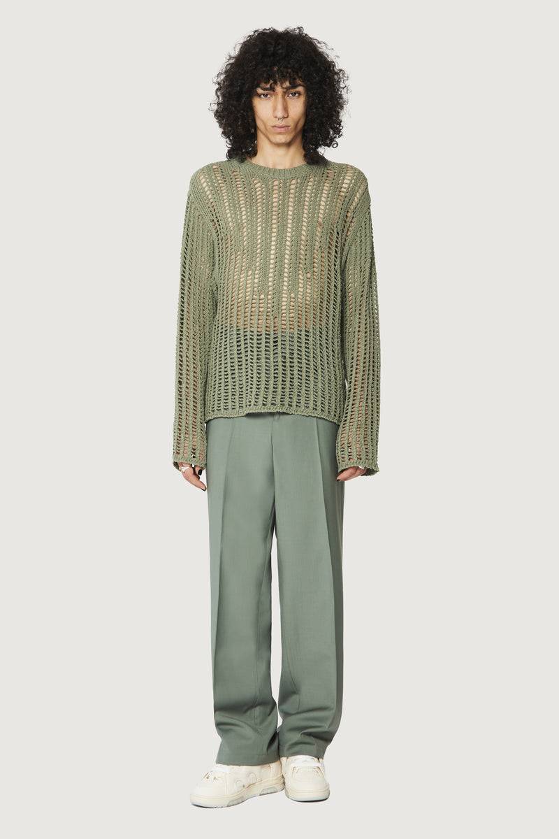 Paura RAOUL SWEATER GREEN