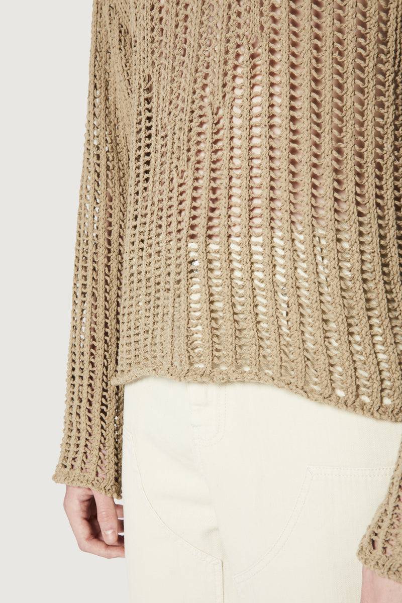 Paura RAOUL SWEATER MUD