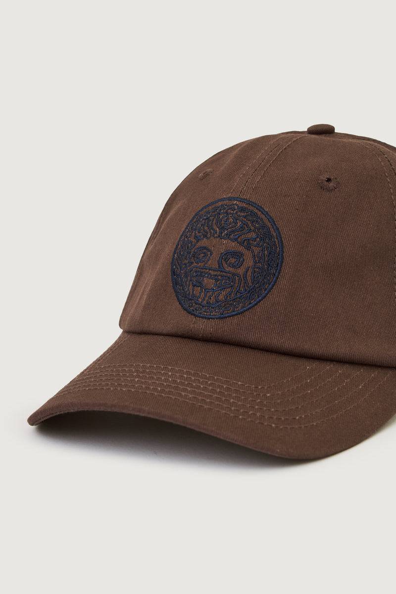 Paura RAY DAD HAT BROWN/BLUE