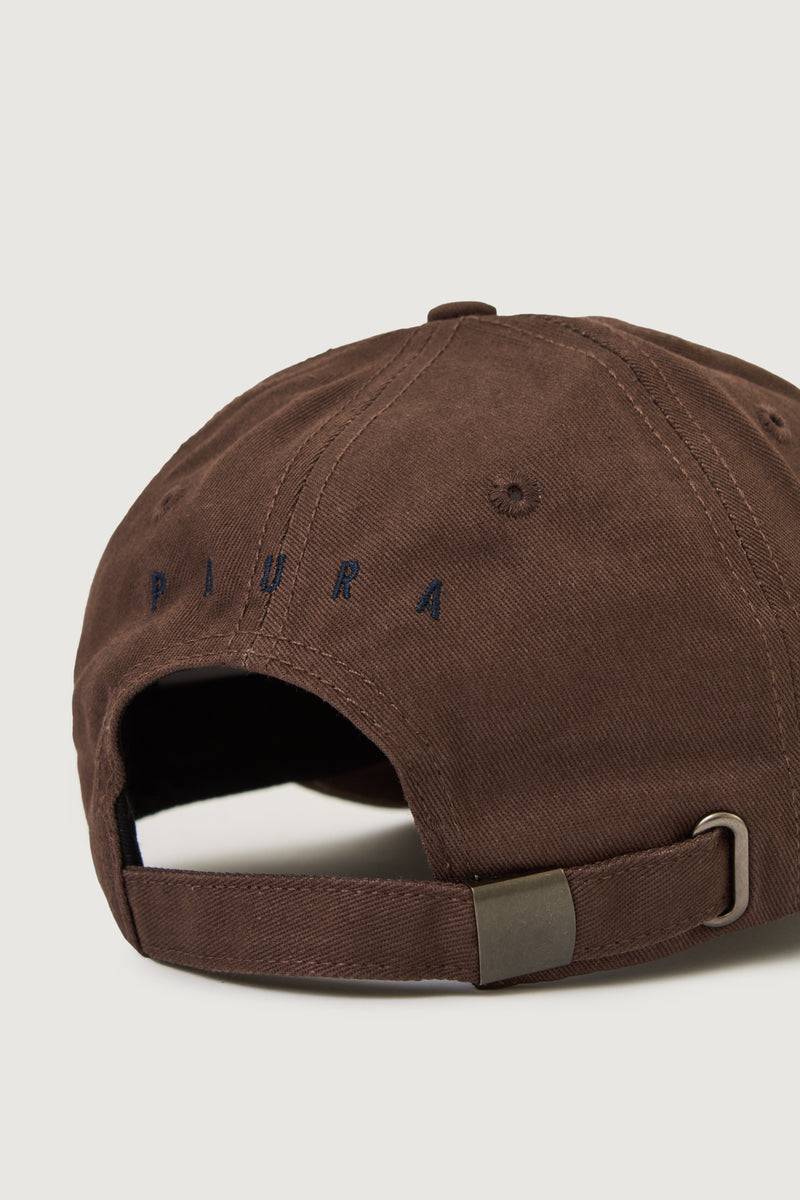 Paura RAY DAD HAT BROWN/BLUE