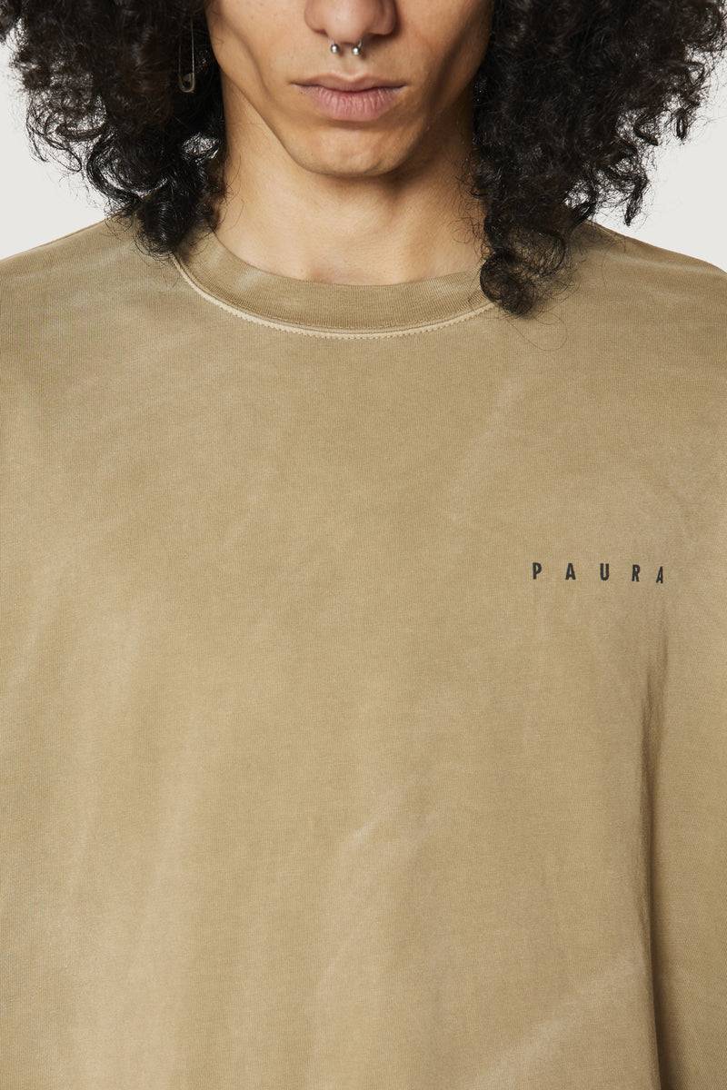 Paura SAID OVERSIZED T-SHIRT MUD