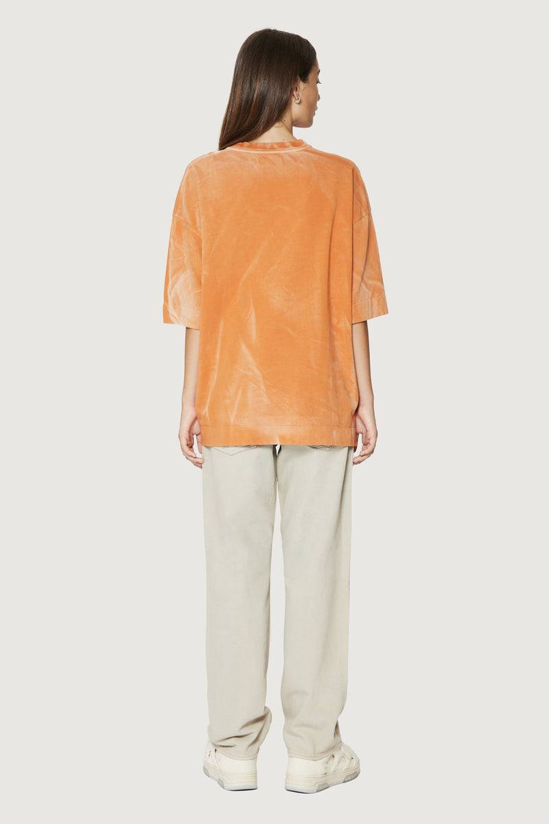 Paura SAID OVERSIZED T-SHIRT ORANGE