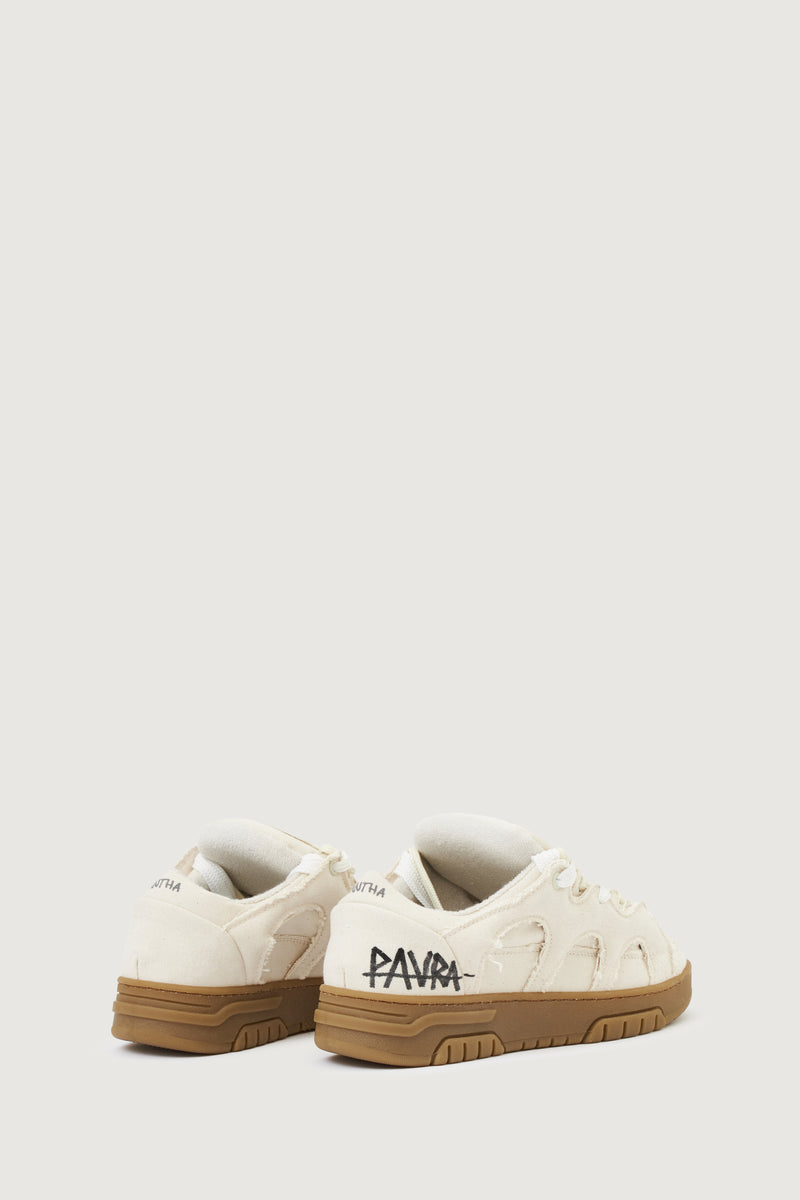 Paura SANTHA X PAURA MODEL 1 - OFF WHITE DESTROYED