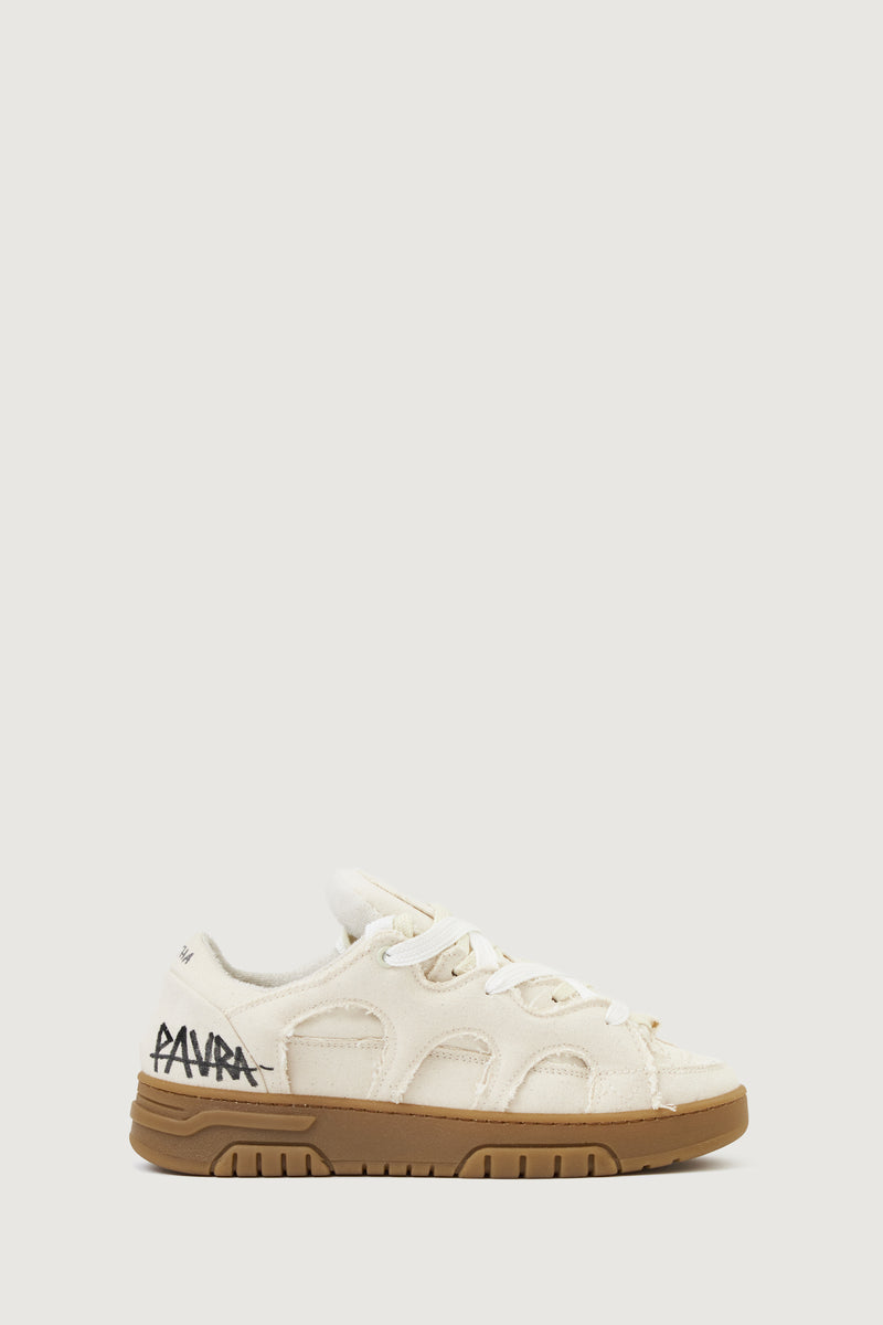 Paura SANTHA X PAURA MODEL 1 - OFF WHITE DESTROYED
