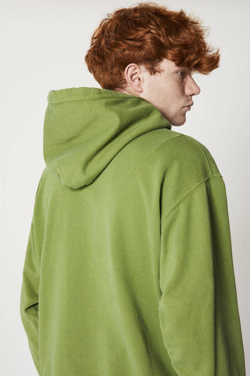 Paura SANTI HOODIE SWEATSHIRT COSMIC LOGO GREEN