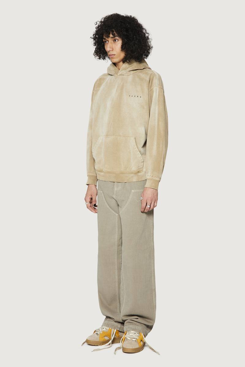 Paura SANTI HOODIE SWEATSHIRT MUD