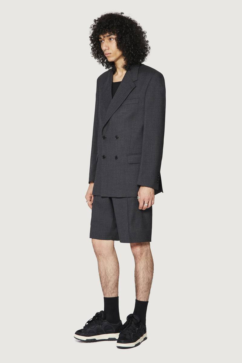 Paura THOM DOUBLEBREASTED SUIT JACKET BLACK