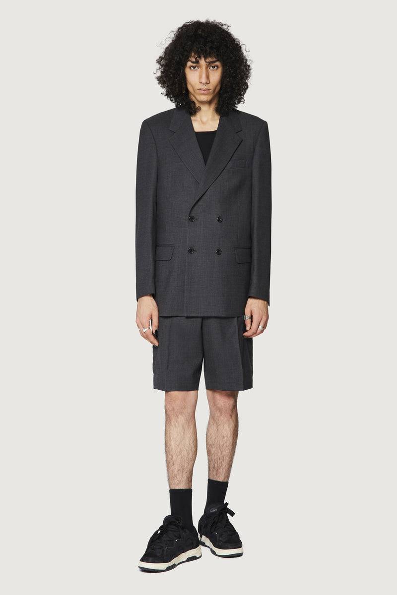 Paura THOM DOUBLEBREASTED SUIT JACKET BLACK