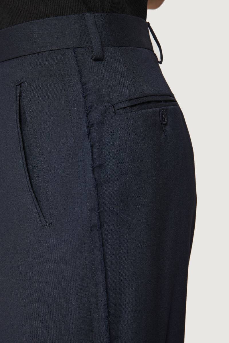 Paura TROY CLASSIC PANTS DARK BLUE