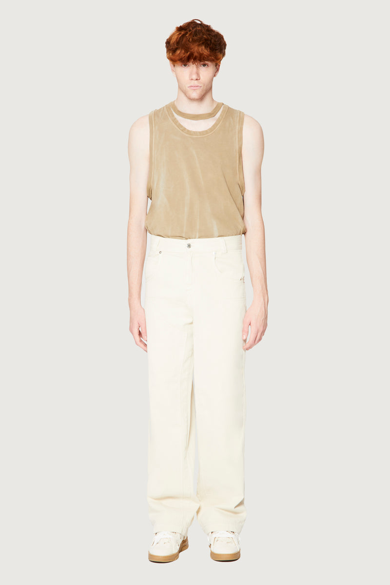 Paura VIVIENNE 5 POCKETS OFF WHITE