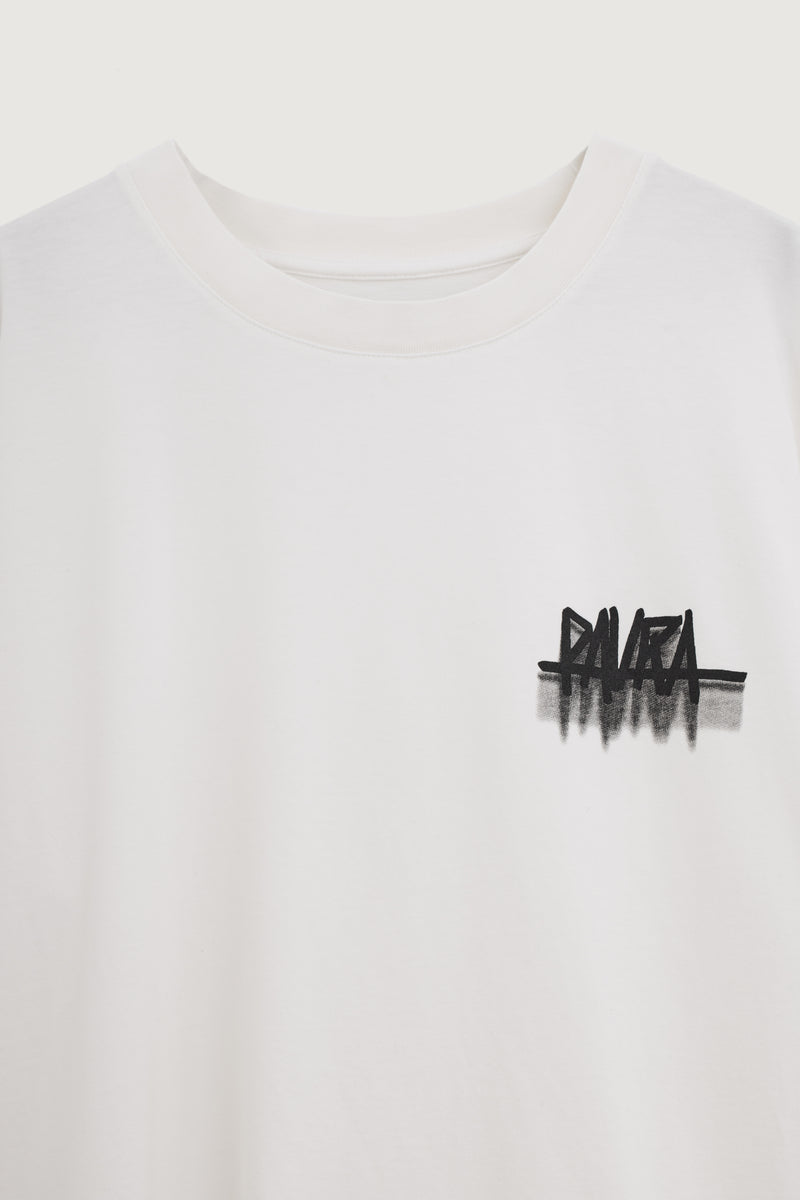 Paura YANNIS OVERSIZED T-SHIRT PAURA OFF WHITE