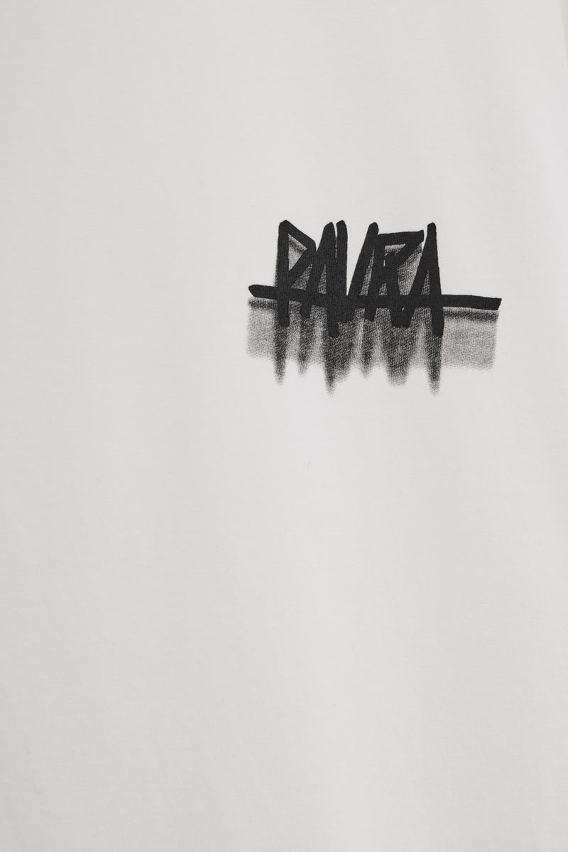 Paura YANNIS OVERSIZED T-SHIRT PAURA OFF WHITE