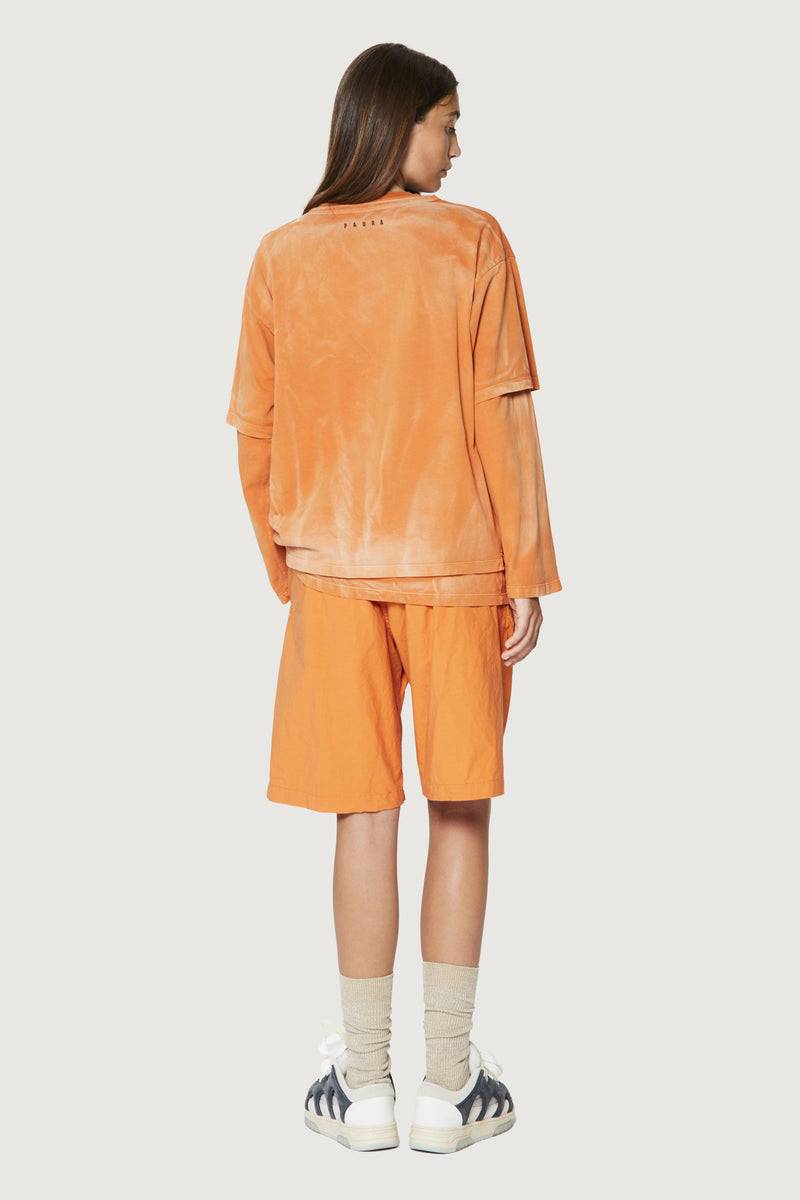 Paura ZENO DOUBLE LAYER LONGSLEEVE ORANGE