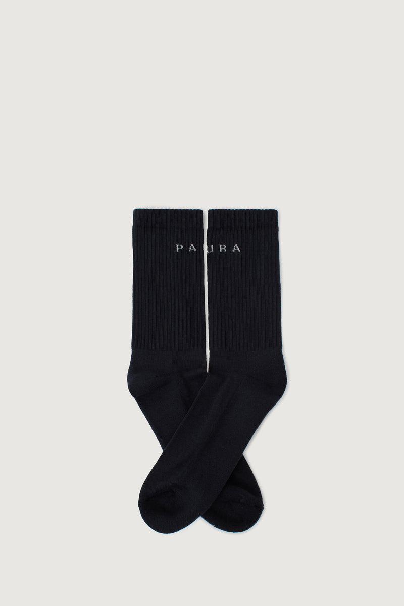 Paura ZEO SOCKS BI-PACK MELANGE GREY/NAVY BLUE