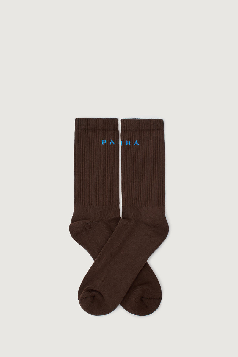 Paura ZEO SOCKS BI-PACK SKY BLUE/ CHOCOLATE
