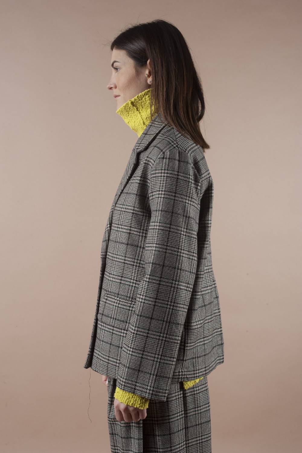 Pdr Phisique Du Role PHISIQUE DU ROLE JACKET IN TWISTED WITH SCARF