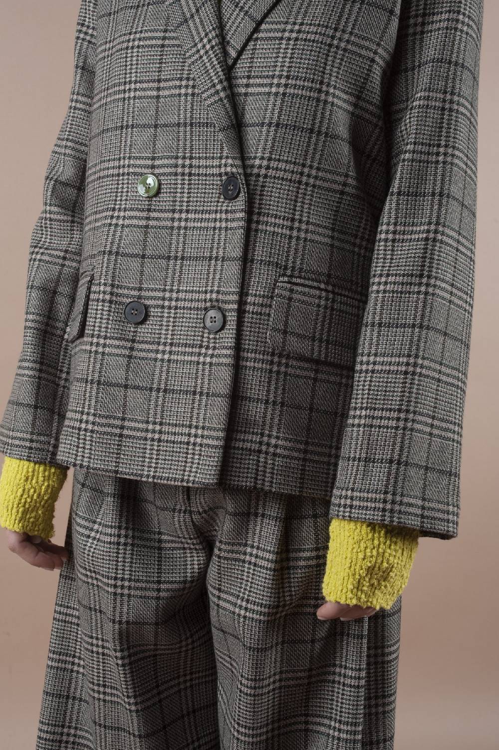 Pdr Phisique Du Role PHISIQUE DU ROLE JACKET IN TWISTED WITH SCARF