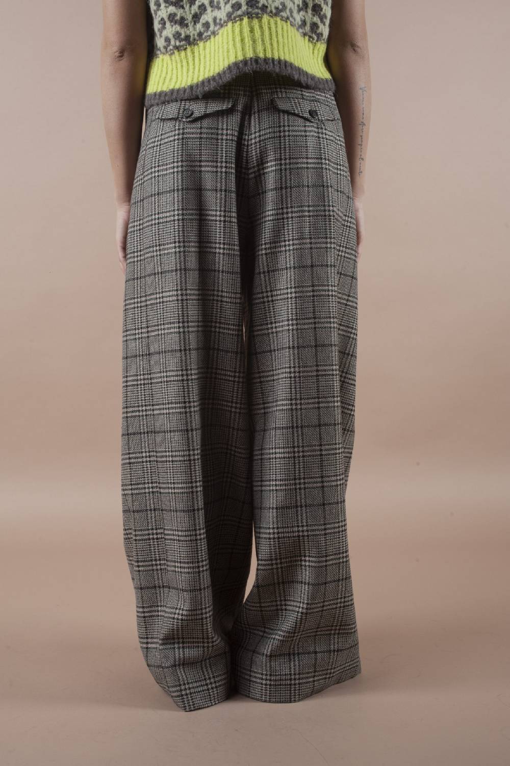 Pdr Phisique Du Role PHISIQUE DU ROLE MILANO PANTS IN TWISTED WOOL