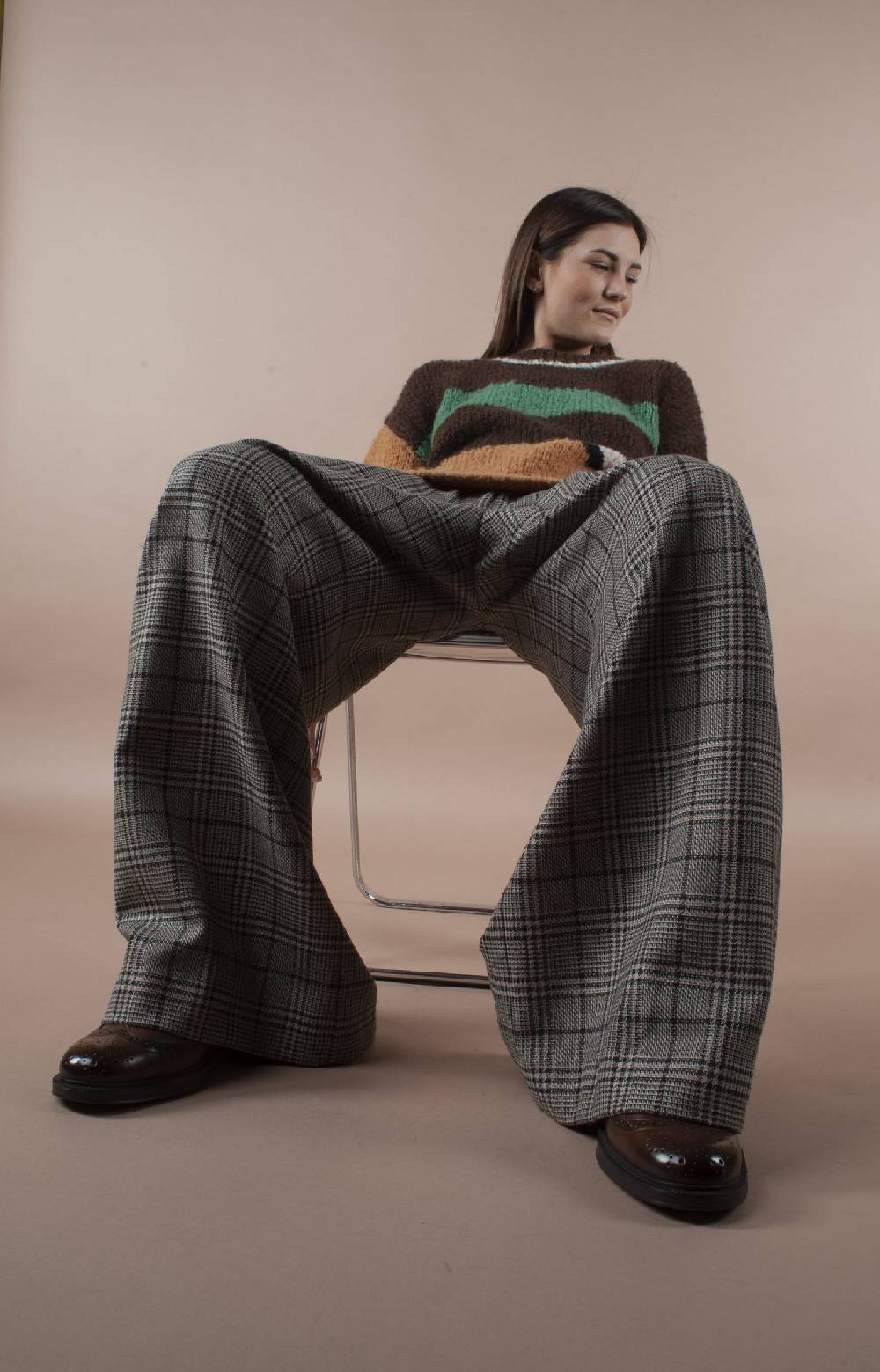 Pdr Phisique Du Role PHISIQUE DU ROLE MILANO PANTS IN TWISTED WOOL