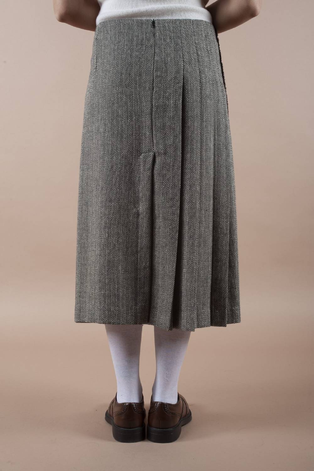 Pdr Phisique Du Role PHISIQUE DU ROLE SKIRT WITH PLEATS RESCA WITH CIMOSSA FRONT