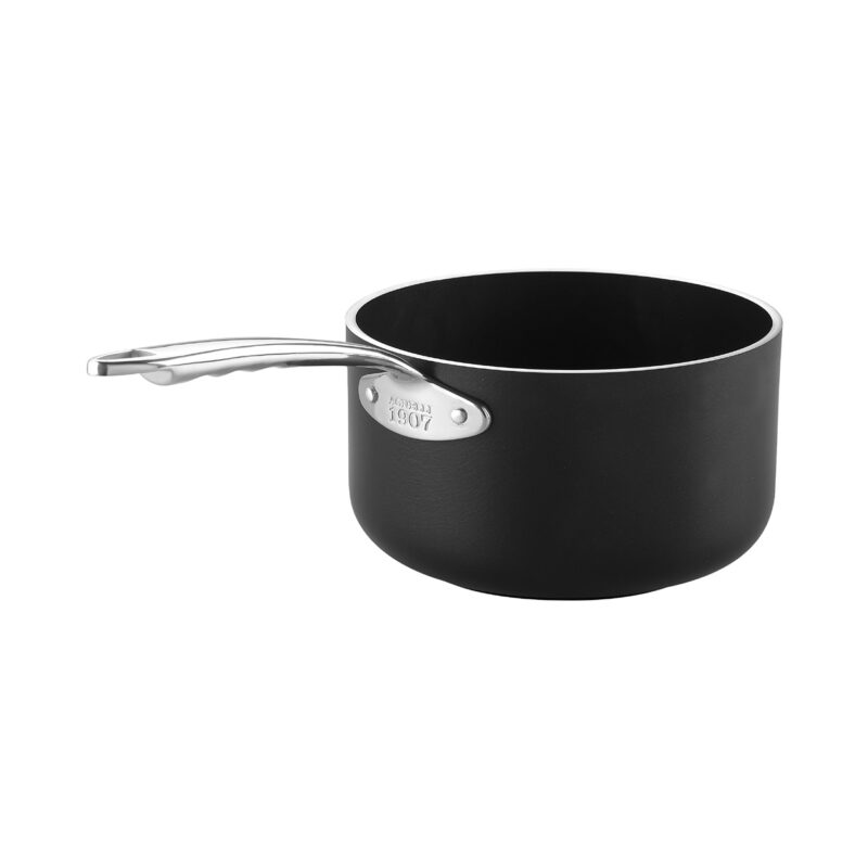 Pentole Agnelli Casseruola AlBlack 1907 alta in alluminio 5mm – 1 manico