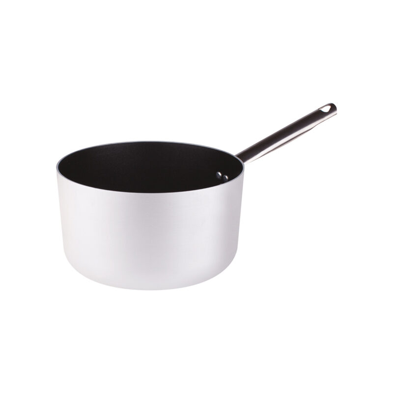 Pentole Agnelli Casseruola antiaderente alta in alluminio 3mm – 1 manico