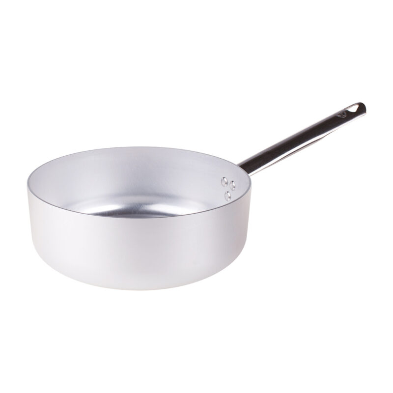Pentole Agnelli Casseruola bassa in alluminio 3mm – 1 manico