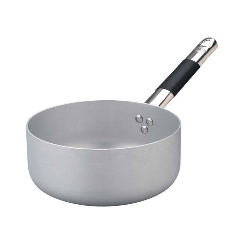 Pentole Agnelli Casseruola bassa in alluminio induzione 3mm – 1 manico