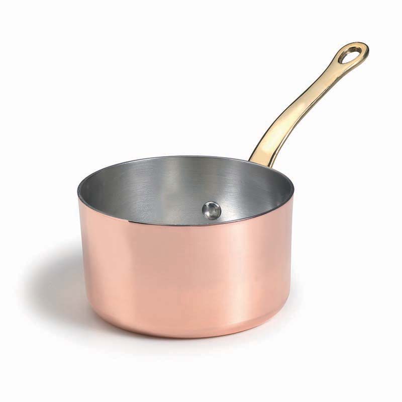 Pentole Agnelli Casseruolino 1932 alto in rame stagnato 2mm – 1 manico