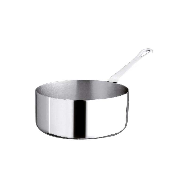 Pentole Agnelli Casseruolino 1932 basso in aluinox 3mm – 1 manico Pentole Agnelli Casseruolino 1932 basso in aluinox 3mm – 1 manico