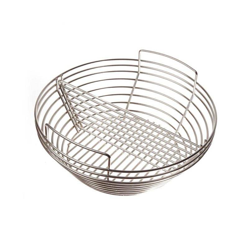 Pentole Agnelli Cesto per carbonella in acciaio per BBQ Kamado Pentole Agnelli Cesto per carbonella in acciaio per BBQ Kamado