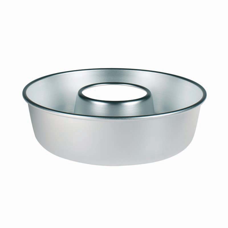 Pentole Agnelli Ciambellone liscio con tubo in alluminio